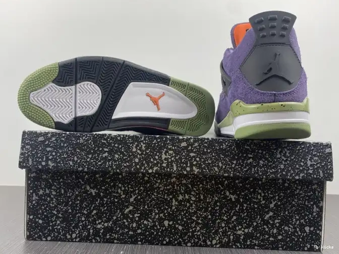 Reps TBK Air Jordan AQ9129-500 WMNS 4 Purple Canyon 0606